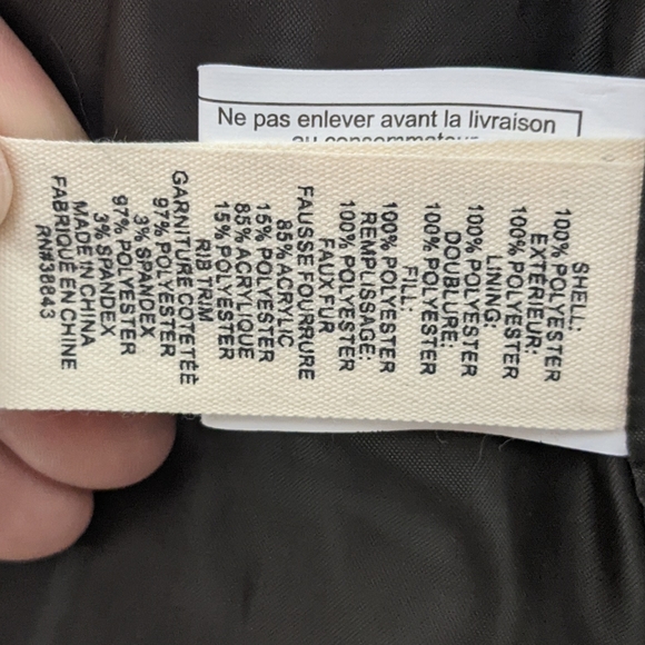 New Maralyn & Me Long Parka Small Olive - Picture 7 of 9